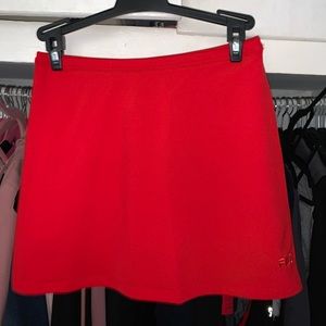 Fila Red Skirt